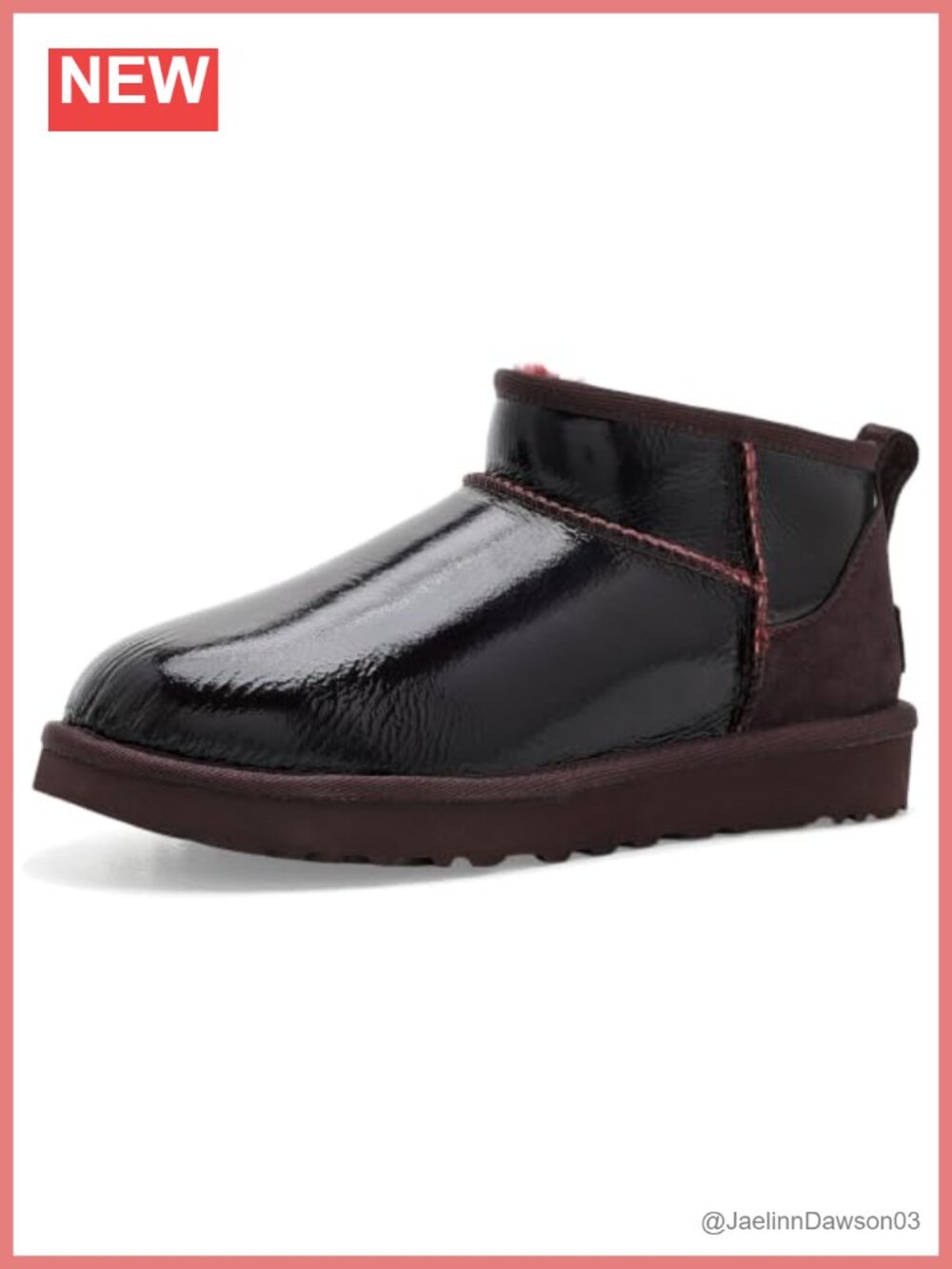 Women's Suede Ankle Bootie with Sheepskin Lining and EVA Footbed